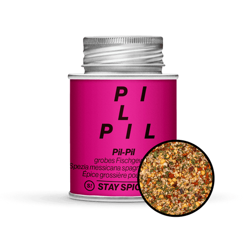 Pil Pil - orig. mexikanisch spanisches Fischgewürz, grob - STAY SPICED ! - 67006xM