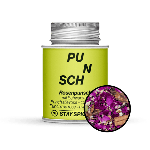 Punsch Gewürz mit Rosenblüten - STAY SPICED ! - 68209xM