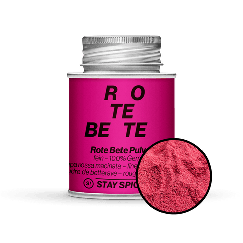 Rote Bete Pulver, fein - STAY SPICED ! - 73004xM