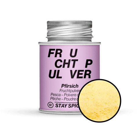Pfirsich Fruchtpulver, sprühgetrocknet, auf Maltrodextrin, - STAY SPICED ! - 73015xM