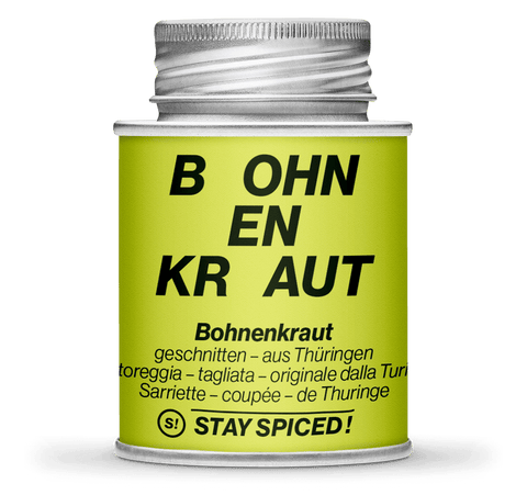 Bohnenkraut geschnitten - original Thüringer - STAY SPICED ! - 50111xM