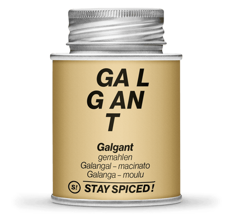 Galgant - Fieberwurzel - gemahlen - STAY SPICED ! - 50121xM