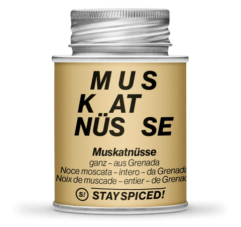 Muskatnüsse hell ganz - 80/85 - Grenada - STAY SPICED ! - 50147xM