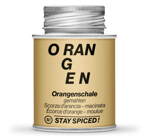 Orangenschalen gemahlen - STAY SPICED ! - 50150xM