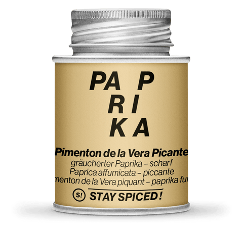 Pimenton de la Vera Picante - Paprika geräuchert scharf - STAY SPICED ! - 50156xM