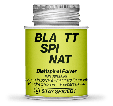 Spinat Pulver - Blattspinat - fein gemahlen - STAY SPICED ! - 50184xM