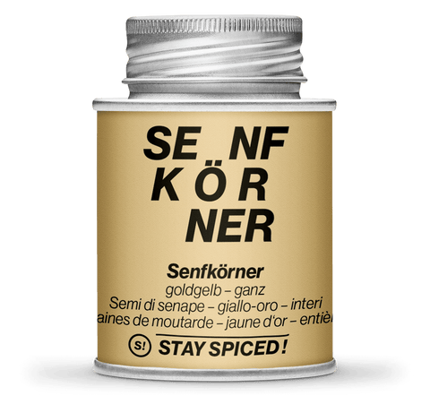 Senfkörner goldgelb ganz - STAY SPICED ! - 50179xM