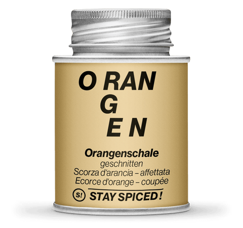 Orangenschale geschnitten - STAY SPICED ! - 50241xM
