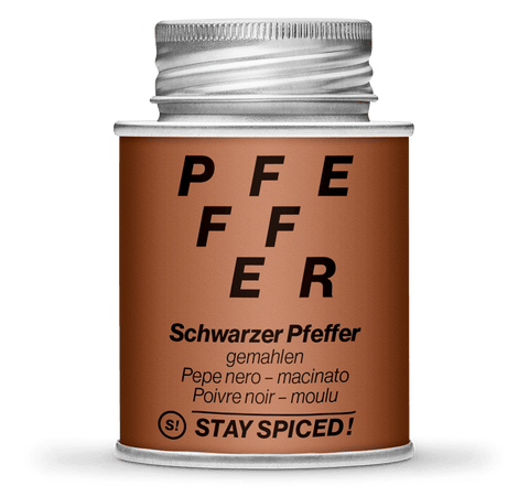 Pfeffer schwarz gemahlen - Brasilien - STAY SPICED ! - 52104xM