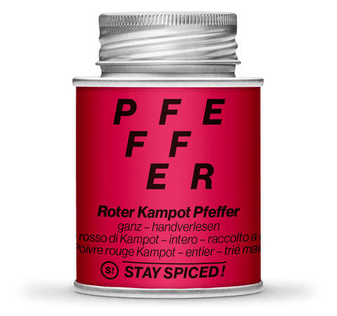 Roter Kampot Pfeffer - ganz - STAY SPICED ! - 52212xM