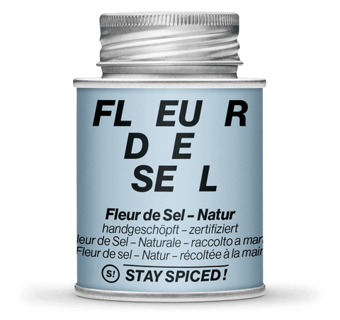 Fleur de Sel / Flor de Sal - Natural - zertifiziert - STAY SPICED ! - 54301xL