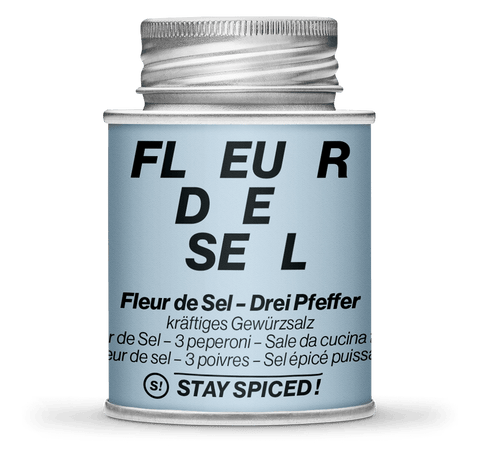 Fleur de Sel / Flor de Sal - Drei Pfeffer - STAY SPICED ! - 54304xM