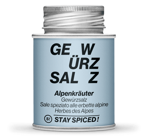 Alpenkräuter Gewürzsalz - STAY SPICED ! - 54402xM