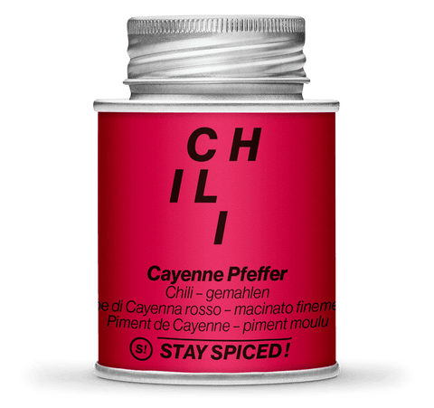 Cayenne Chili rot fein gemahlen - STAY SPICED ! - 56007xM