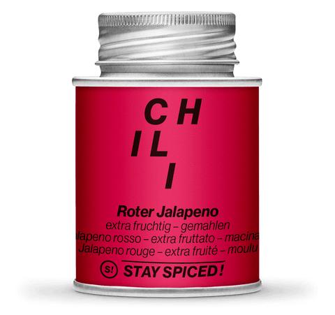 Jalapeno Chili, rot gemahlen - Extra Fruchtig! - STAY SPICED ! - 56021xM