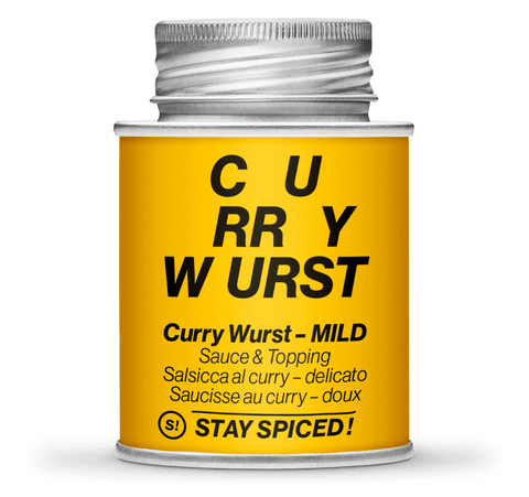 Curry Wurst Gewürzmischung - mild - STAY SPICED ! - 60004xM