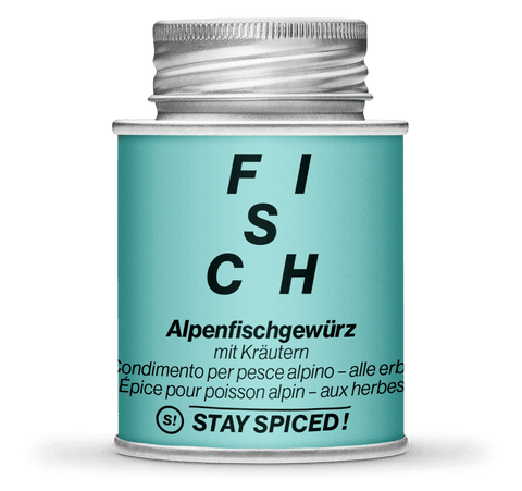 Alpenfischgewürz mit Kräutern - STAY SPICED ! - 60008xM