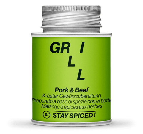Pork & Beef - Kräuter Gewürzzubereitung - STAY SPICED ! - 60041xM