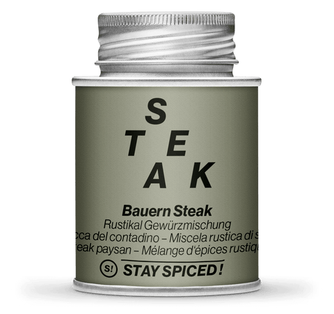 Bauern Steak rustikal Gewürzzubereitung - STAY SPICED ! - 61012xM