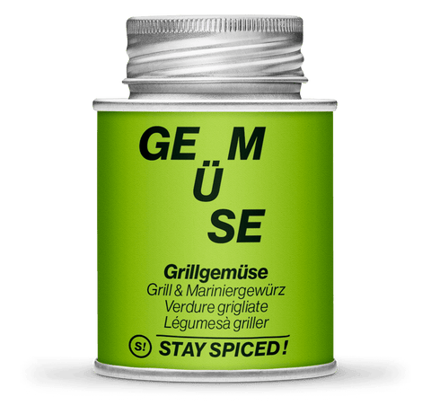 Grillgemüse - Grill & Mariniergewürz - STAY SPICED ! - 62007xL