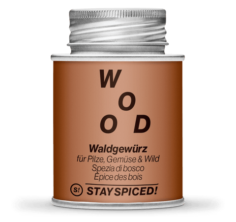 WOOD das Waldgewürz für Gemüse & Wild - STAY SPICED ! - 62052xM