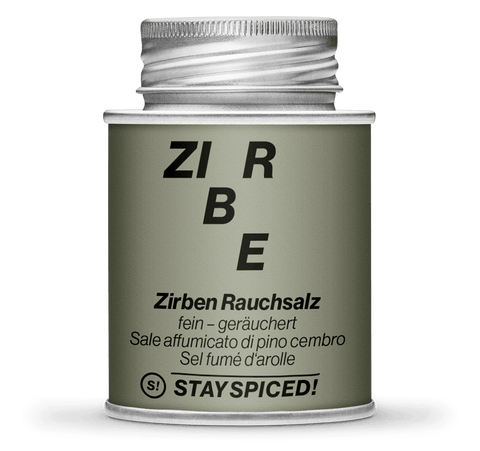 Zirben Rauchsalz - fein, geräuchert - STAY SPICED ! - 62046xM