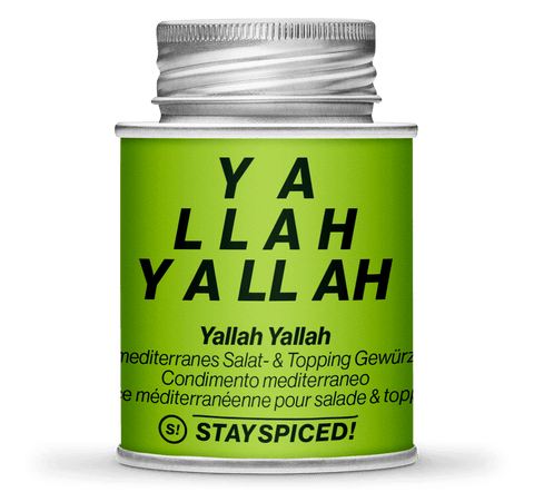 Yallah Yallah, mediterranes Salat- & Topping-Gewürz - STAY SPICED ! - 66016xM