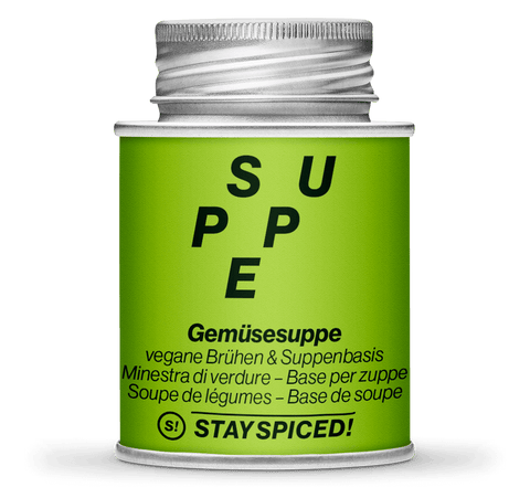Gemüsesuppe - STAY SPICED ! - 72000xM