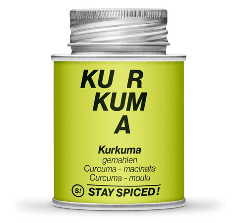 Kurkuma - Gelbwurz - gemahlen - STAY SPICED ! - 50114xL