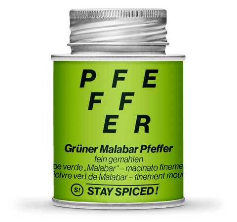 Pfeffer grün gemahlen "Malabar" - STAY SPICED ! - 52111xM