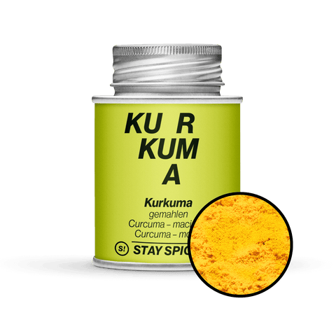 Kurkuma - Gelbwurz - gemahlen - STAY SPICED ! - 50114xM