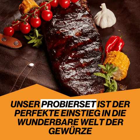 GRILL | Gewürze Kennenlern-Set | 6 Mikro-Gewürzdosen - STAY SPICED ! - 59056x