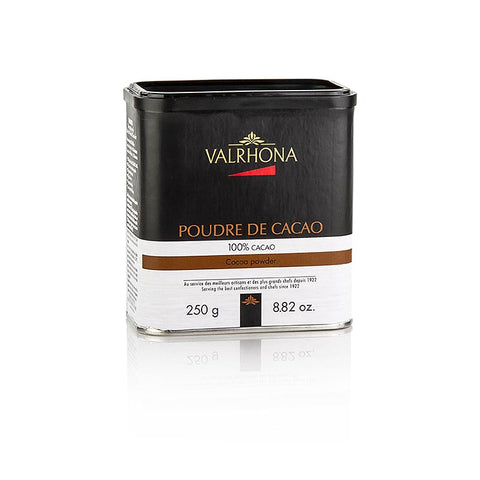Kakaopulver, schwach entölt, 20-22% Kakaobutter, Valrhona, 250 g - STAY SPICED ! - 917355