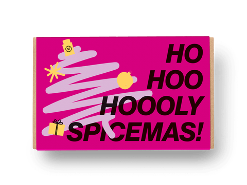 Banderole "X-Mas PINK" für 6er Geschenkbox - LOSE - STAY SPICED ! - 90102x