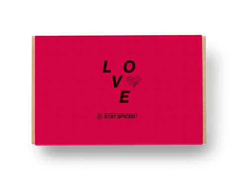 Banderole "LOVE" für 6er Geschenkbox - LOSE - STAY SPICED ! - 90078x