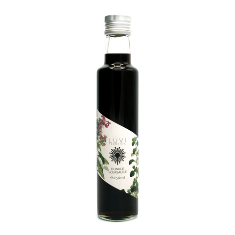 Bio dunkle Sojasauce, 250 ml Flasche, Luvi Fermente - STAY SPICED ! - 77213x