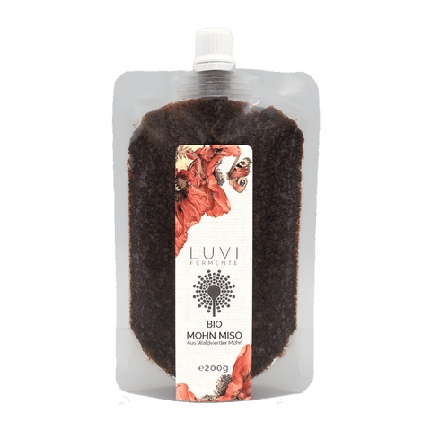 Bio Mohnmiso, 200g Beutel, Luvi Fermente