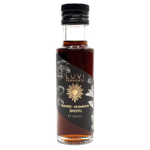Bio Smoked Mushroom Shoyu, 100ml Flasche, , Luvi Fermente