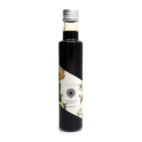 Bio Kürbiskern Shoyu, 250 ml Flasche, Luvi Fermente - STAY SPICED ! - 77212x