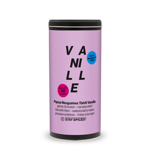 Gourmet Vanille - ganze Schote - Papua Neuguinea - STAY SPICED ! - 58200xD250
