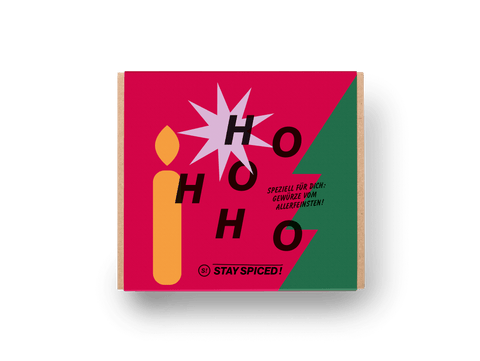 Banderole "XMAS EDITION 2025" für 2er/3er/4er Geschenkbox - LOSE - STAY SPICED ! - 90113x