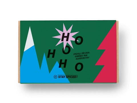 Banderole "XMAS EDITION 2025" für 6er Geschenkbox - LOSE - STAY SPICED ! - 90114x