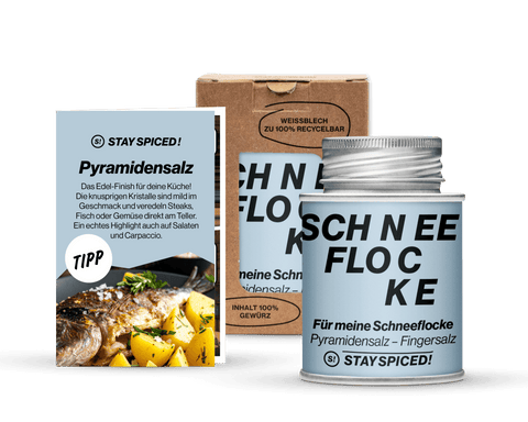 S! Sonderedition SCHNEEFLOCKE - STAY SPICED ! - 57015xM