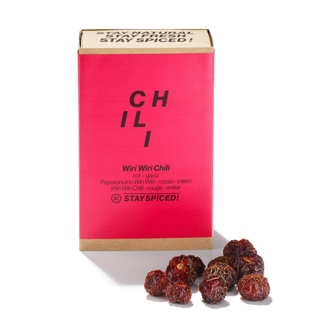 Wiri Wiri Chili ganz, extra rot - STAY SPICED ! - 52232xK