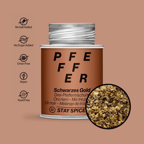 Pfeffermischung "Schwarzes Gold" - STAY SPICED ! - 52301xM