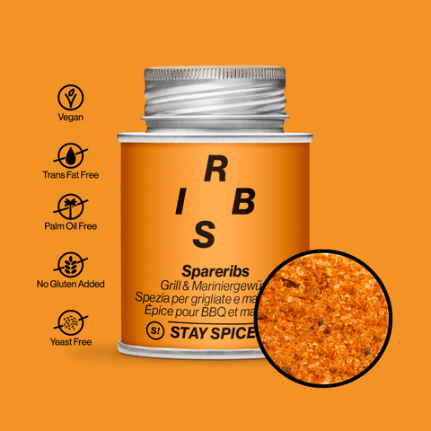Spareribs - Grill & Marinadengewürz - STAY SPICED ! - 62000xM
