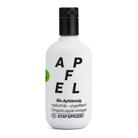 BIO STAY SPICED ! Apfelessig - naturtrüb - ungefiltert - STAY SPICED ! - 83302xF05