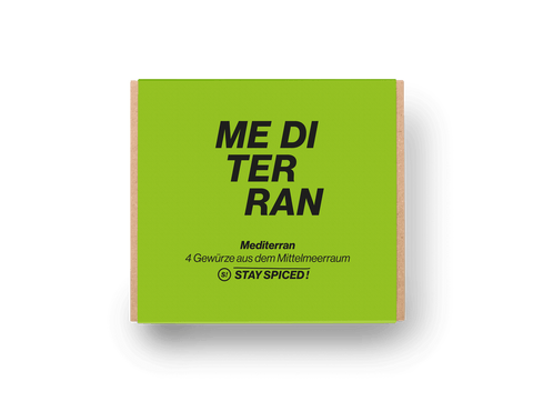 MEDITERRAN | Gewürze Set |4er Geschenkbox - STAY SPICED ! - 59006x