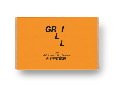 GRILL | Gewürz Set | 6er Geschenkbox - STAY SPICED ! - 59028x