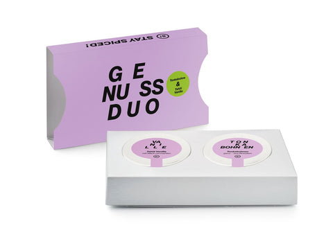 Genussduo - Tonkabohne 3 Stück & Tahiti Vanille 5g - STAY SPICED ! - 59104x